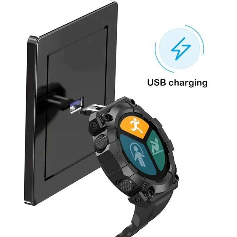 B33 Smartwatch|Heart Rate & Blood Pressure Monitor, Bluetooth 5.0, Outdoor Fitness Tracker