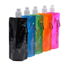 OIMG Portable Ultralight Foldable Silicone Water Bottle – Ideal for Hiking, Camping, and Outdoor