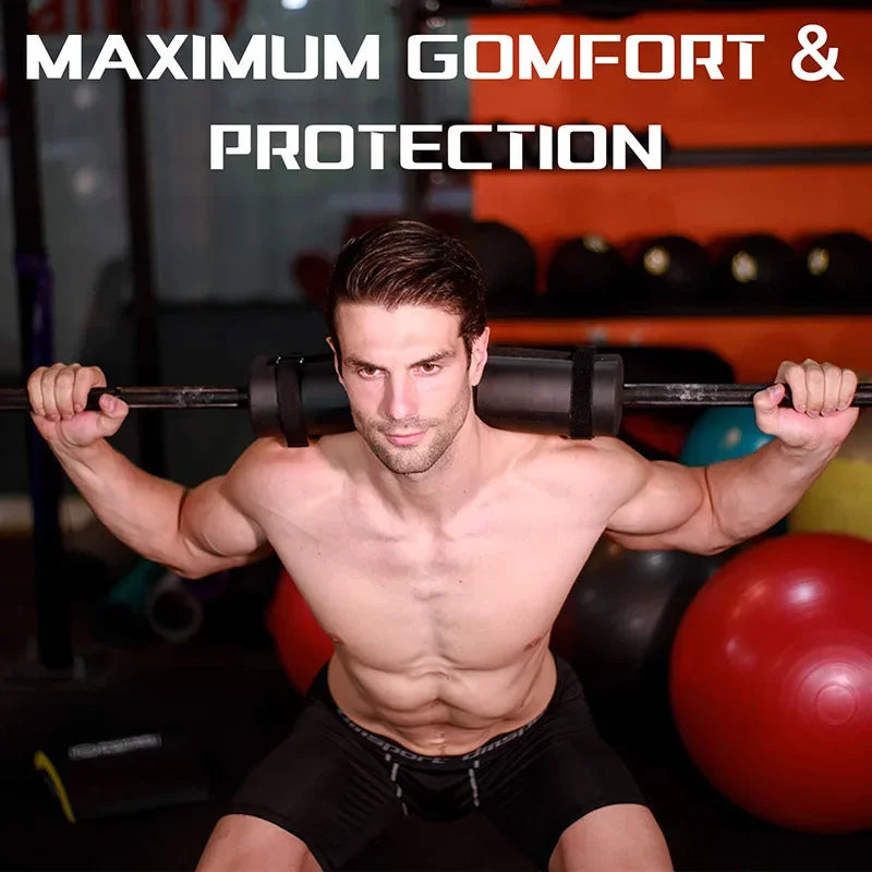 Thickened Non-Slip Barbell Shoulder Pad for Squats, Weightlifting, Dumbbell Neck Support Protection