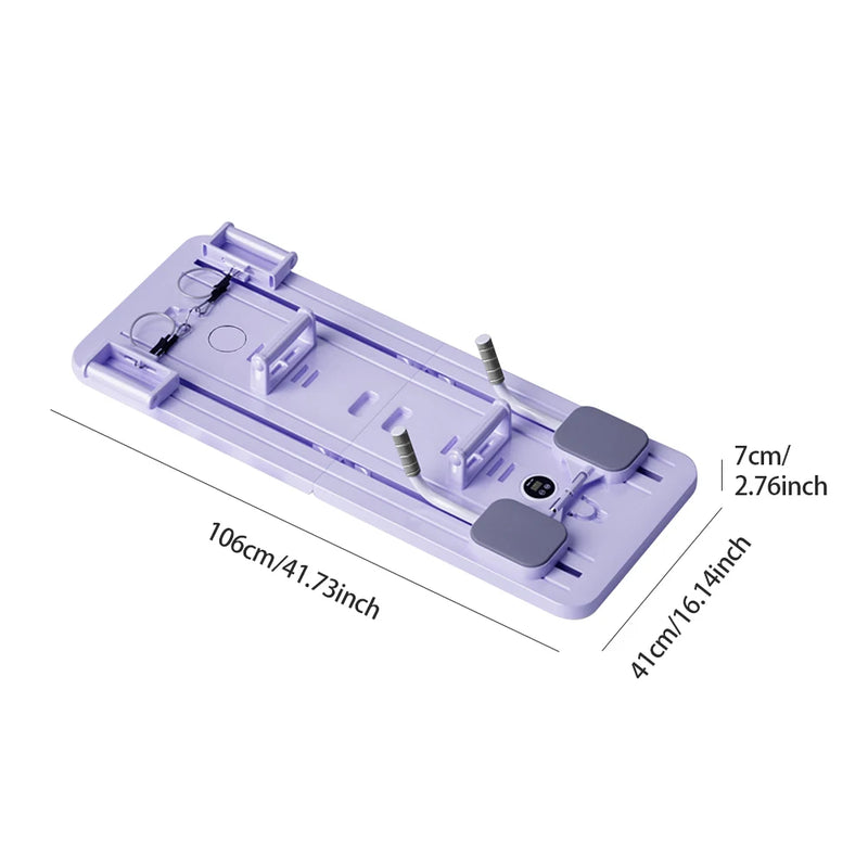 Multifunctional Abdominal Exercise Board - Automatic Rebound Full-Body Workout Machine for Men & Women