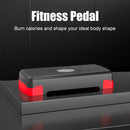 Cardio Pedal Exerciser - Adjustable Non-slip Stepper for Strength Training & Aerobic Fitness