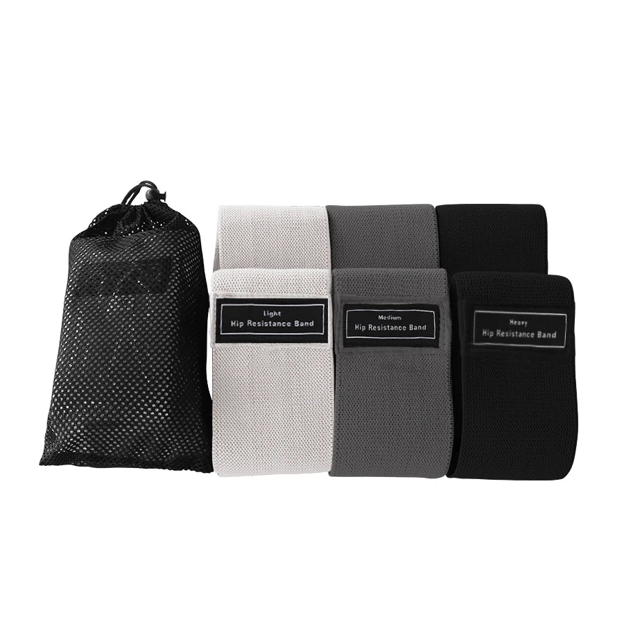 Fabric Resistance Hip Booty Bands - Versatile Elastic Workout for Glutes, Thighs, and Full Body Fitness