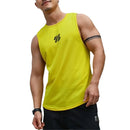 Men's Summer Mesh Sleeveless Vest Gym Running Equipment Training Muscle Sports T-shirt Clothes