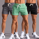 Summer Cotton Gym Shorts for Men | Breathable Running, Basketball, Tennis Workout Shorts | Sportswear Pants
