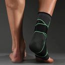 Pressurized Ankle Support Brace for Fitness, Sports, Gym | Elastic Foot Strap Protector, 1PC
