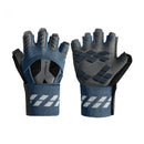Fingerless Gym Gloves for Training - Gel Fitness Gloves for Men and Women Weightlifting