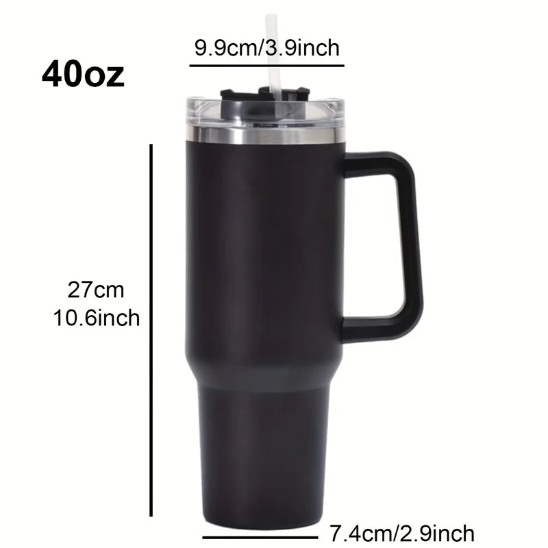 40oz Stainless Steel Insulated Water Bottle – Stay Hydrated in Style!