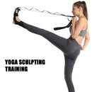 High Elastic Yoga Stretching Band – Body Shaping, Lean Legs & Fitness Tool for Home Workouts.