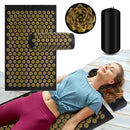 Acupressure Yoga Mat – Kuznetsov's Applicator Cushion with Spikes, Massage Pillow & Foot Massager