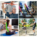 TPE Yoga Tension Sheet Elastic Band – Resistance Band for Fitness, Pilates, and Home Gym Training