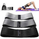 Fabric Resistance Hip Booty Bands - Versatile Elastic Workout for Glutes, Thighs, and Full Body Fitness
