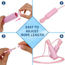 Cordless Heavy Jump Rope with Big Ball – Indoor Skipping Rope for Fat Burning & Muscle Training