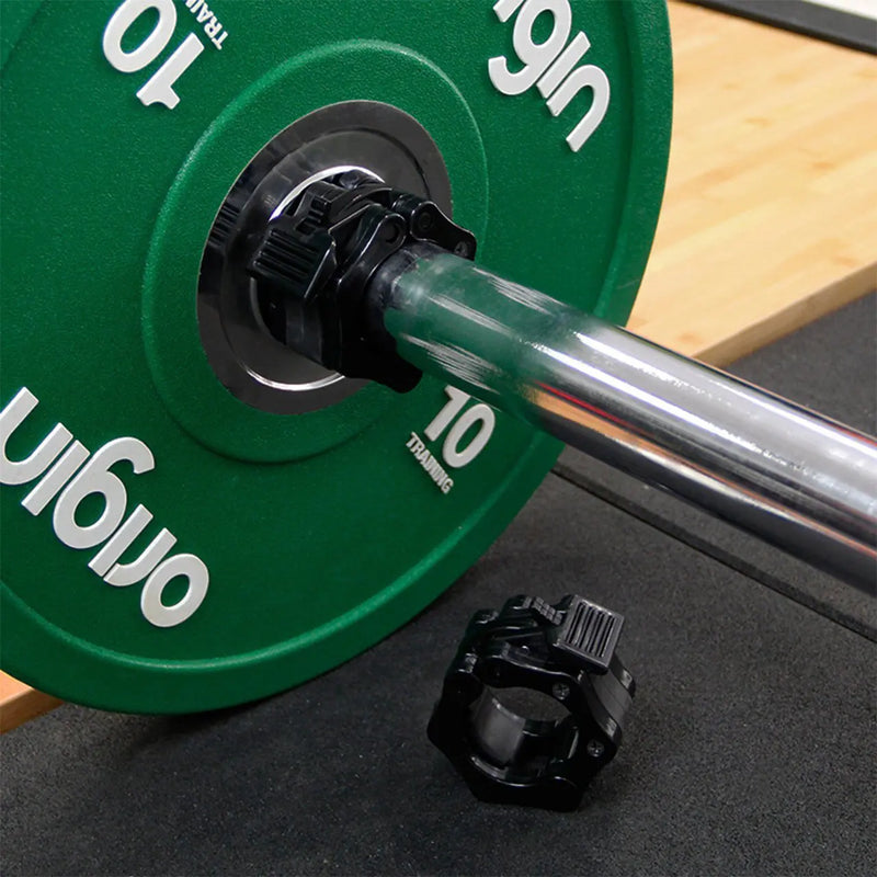 25/50mm Quick Release Barbell Clamps – Durable Weight Bar Clips for Weightlifting & Strength Training