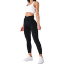 NVGTN Solid Seamless High Waisted Leggings for Women – Soft Workout Tights & Yoga Pants