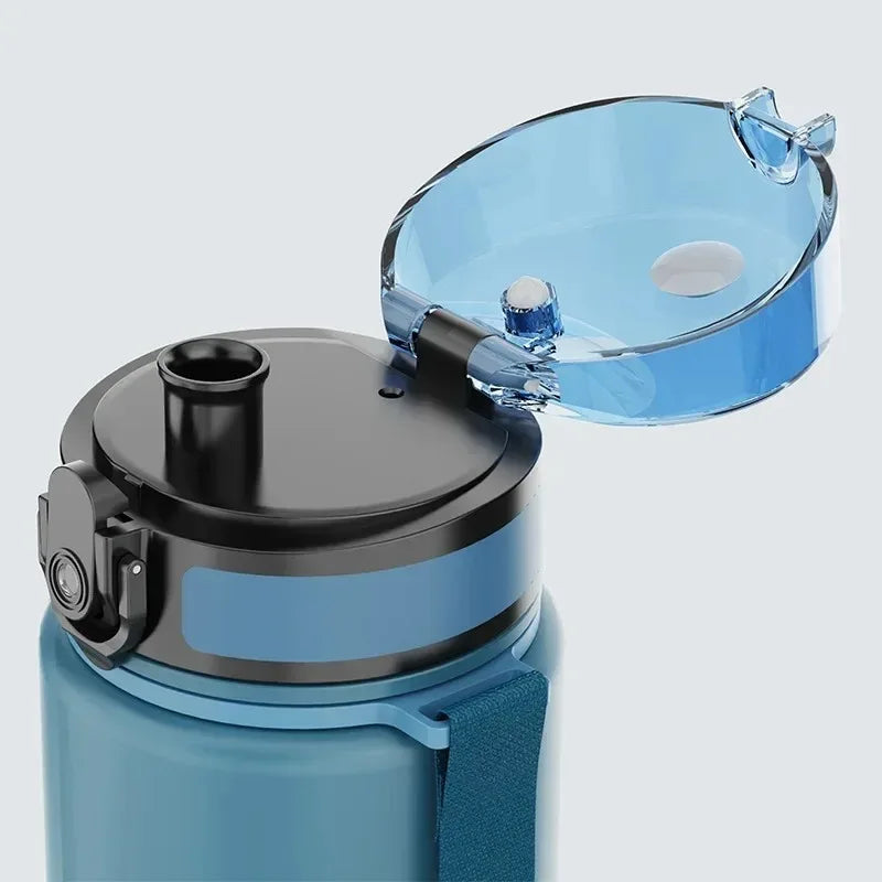 500/1000ML Large Capacity Leakproof Sports Water Bottle | Portable Gym & Outdoor Fitness Jug