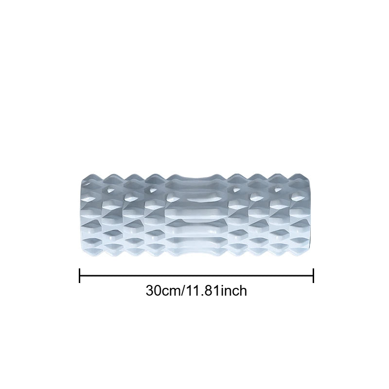 30cm EVA Foam Massage Roller for Full-Body Myofascial Release, Muscle Relaxation, and Back Massage