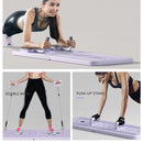 Multifunctional Abdominal Exercise Board - Automatic Rebound Full-Body Workout Machine for Men & Women