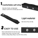 Heart Rate Replacement Strap – Compatible with Polar H7 H9 H10, Wahoo Tickr, Garmin, Coospo, Magene