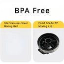 Stainless Steel Protein Powder Shaker Bottle: 500ML/750ML