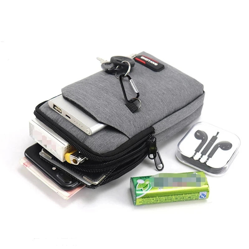 Waterproof Outdoor Tactical Waist Bag Fanny Pack with Phone Pouch for Camping & Hunting