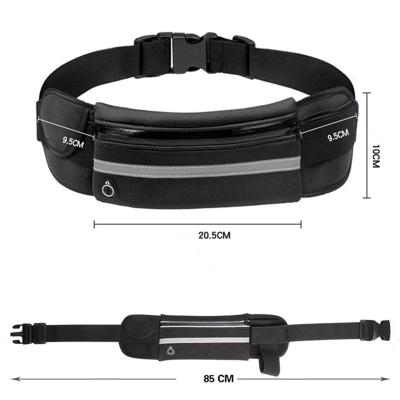 Waterproof Sports Fanny Pack - Running, Cycling, and Jogging Waist Bag for Mobile Phone & Essentials