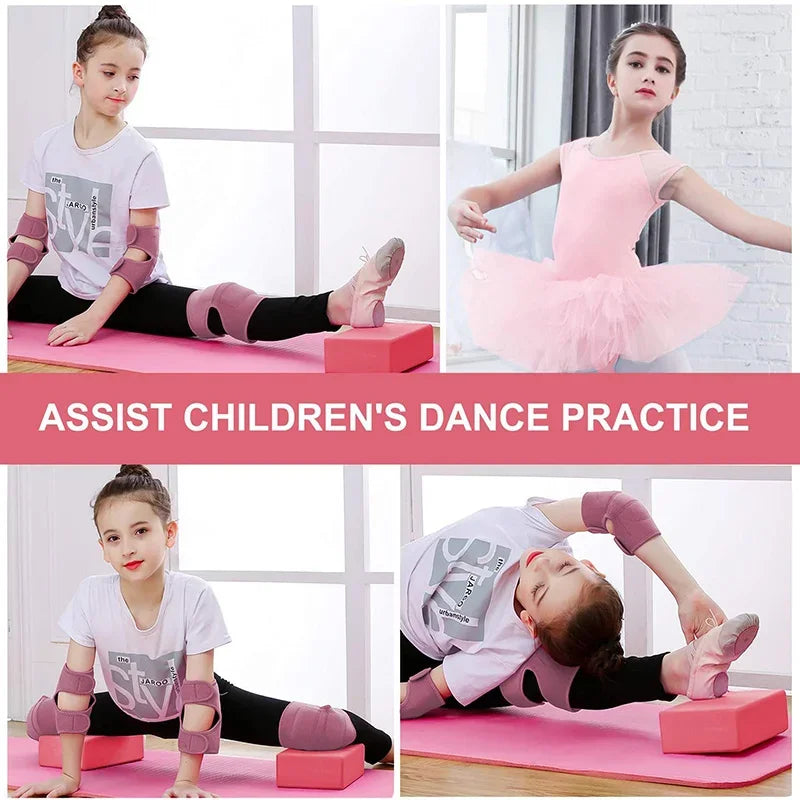 High-Density Yoga Blocks – EVA Pilates Bricks for Stability, Balance, and Flexibility Training