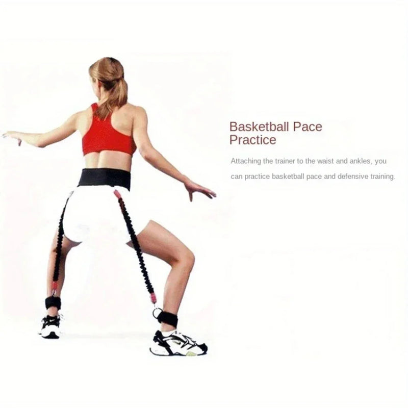 Jump Resistance Band Tension Rope for Strength Training, Yoga, and Fitness Exercises
