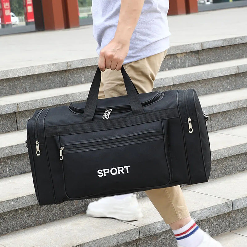 YIXIAO Big Capacity Sports Fitness Bag for Men – Outdoor Yoga Gym Handbag & Travel Shoulder Bag