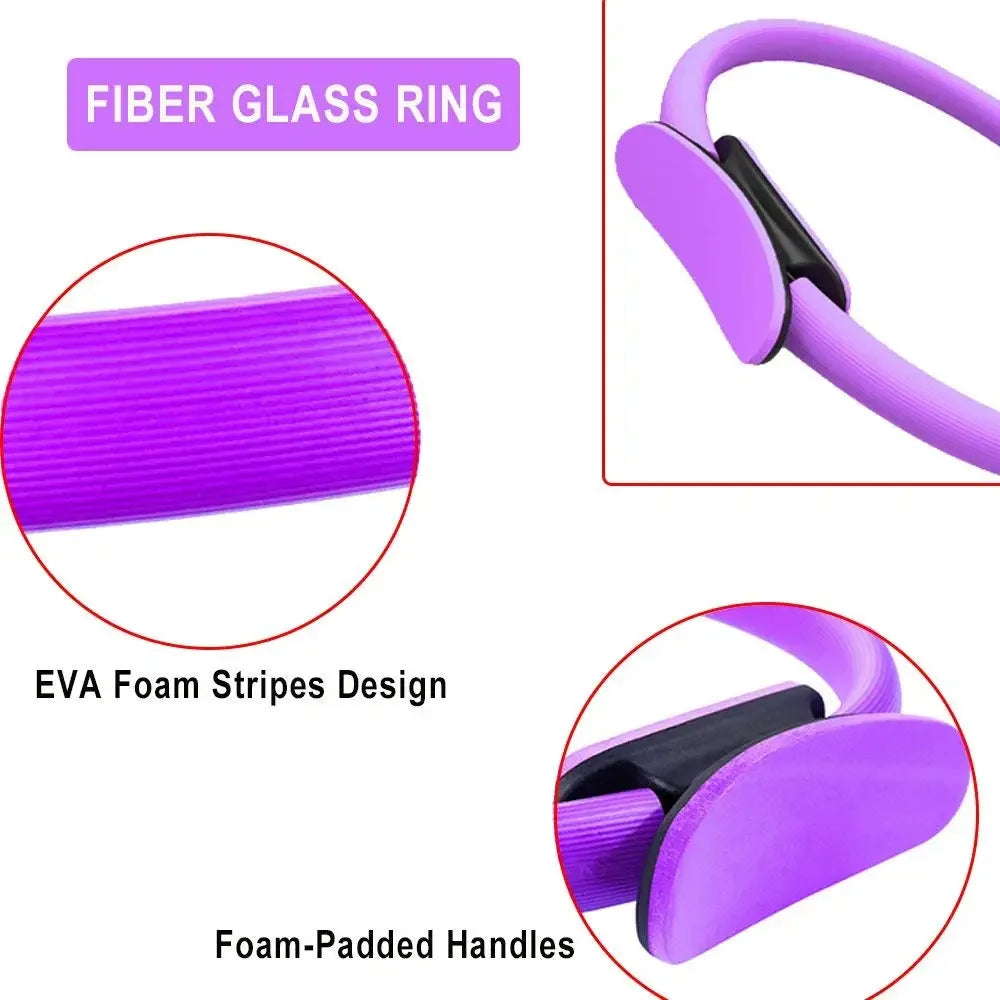 Yoga Fitness Ring – Pilates Circle for Home Workout