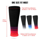 Calf Compression Sleeves – Knee-High Sports Socks for Shin Splints (20-30 mmHg) for Men and Women