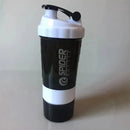 3-Layer Protein Shake Cup – Large Capacity Fitness Sports Bottle with Stirring Feature